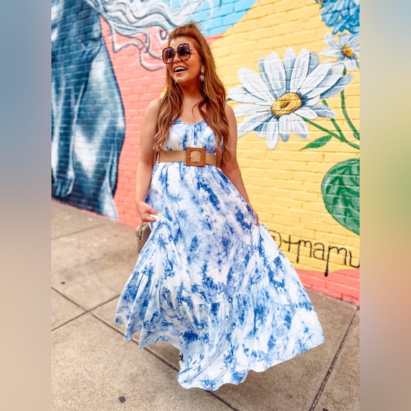 Buddy Love Dresses & Skirts - Buddy love sleeveless maxi dress size large adjustable straps.